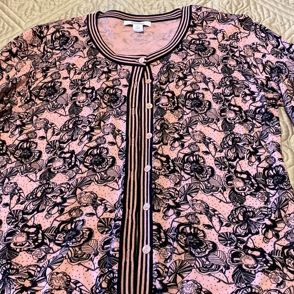 Dress barn vintage 3/4 sleeve sweater